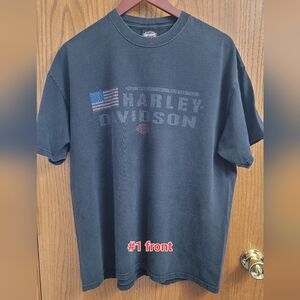 Genuine Harley-Davidson Black Men's T-Shirt XL